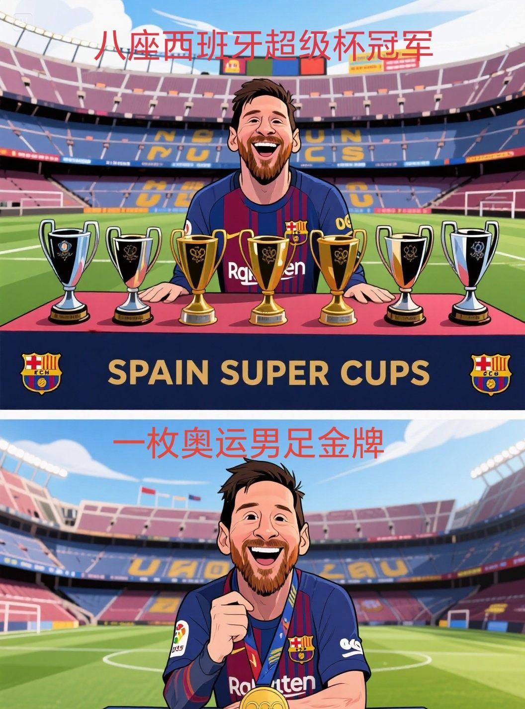 巴萨欲登欧冠巅峰，梅西领衔再创辉煌